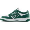 imageNew Balance UnisexChild 480 V1 LaceupTeam Forest GreenWhite