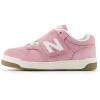 imageNew Balance UnisexChild 480 V1 LaceupWhitePink Taffy