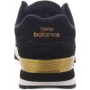 imageNew Balance UnisexChild 515 V1 LaceupBlackGold Metallic