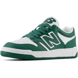 imageNew Balance UnisexChild 480 V1 LaceupTeam Forest GreenWhite