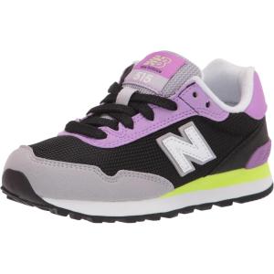 imageNew Balance UnisexChild 515 V1 LaceupBlackHeliotrope