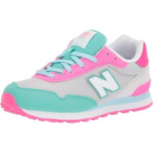 imageNew Balance UnisexChild 515 V1 LaceupSummer FogPink Glo