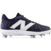 imageNew Balance Mens FuelCell 4040 V7 Metal Baseball Shoe Team NavyOptic White 105 M