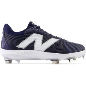 imageNew Balance Mens FuelCell 4040 V7 Metal Baseball Shoe Team NavyOptic White 105 M