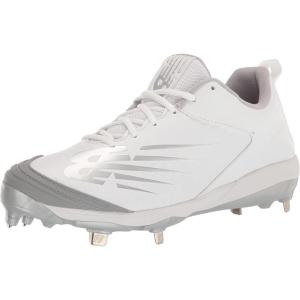 imageNew Balance Womens Fuse V3 Metal PitchSoftball ShoeWhiteWhite