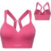 imageNew Balance Molded Cup Sports Bra for Women Athletic Workout Set Seamless Bra Sostn DeportivoPink