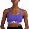 imageNew Balance Womens Seamless Sports BraCyber Lilac
