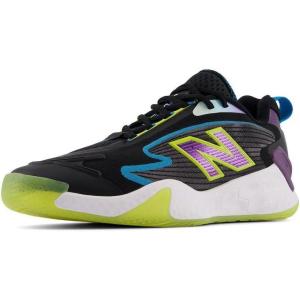 imageNew Balance Mens Fresh Foam X CtRally Tennis ShoesBlackPurple FadeCoastal Blue