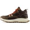 imageNew Balance Mens Fresh Foam X Hierro V1 MidCut Trail RunnersDark MushroomBlack CoffeeNeo Flame
