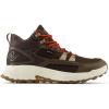 imageNew Balance Mens Fresh Foam X Hierro V1 MidCut Trail RunnersDark MushroomBlack CoffeeNeo Flame