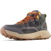 imageNew Balance Mens Fresh Foam X Hierro V1 MidCut Trail RunnersBlackMagnetHot Marigold