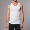 imageNew Balance Mens Cotton Performance Rib Sleeveless Tank Top Undershirt 3 Pack Or 4 PackBlackWhiteLt Heather Grey