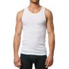 imageNew Balance Mens Cotton Performance Rib Sleeveless Tank Top Undershirt 3 Pack Or 4 PackWhiteWhiteWhiteWhite