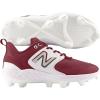 imageNew Balance Mens Fresh Foam 3000 V7 Molded Baseball Shoe Mercury RedGold 65 MTeam CrimsonWhite