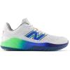 imageNew Balance Mens Fresh Foam 3000 V7 TurfTrainer Baseball ShoesWhiteElectric JadeBright Lapis