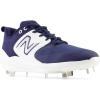 imageNew Balance Mens Fresh Foam X 3000 V6 Metal Baseball ShoesNavyWhite