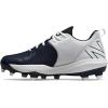 imageNew Balance Mens FuelCell 4040 V6 Molded Baseball ShoeTeam NavyWhite