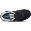 imageNew Balance UnisexChild 574 V1 Evergreen Hook and Loop SneakerBlackGrey