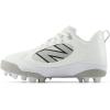 imageNew Balance Kids Fresh Foam 3000 V7 Baseball ShoesWhiteBlack