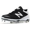 imageNew Balance Low Cut 4040v1 Womens Cushioning Metal Softball Cleat BlackWhite