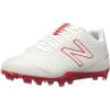 imageNew Balance Mens BURN Low Speed Lacrosse ShoeWhiteRed