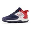 imageNew Balance Womens Fresh Foam Velo V3 Turf TrainersRedWhiteBlue