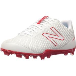 imageNew Balance Mens BURN Low Speed Lacrosse ShoeWhiteRed
