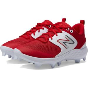 imageNew Balance Mens Fresh Foam 3000 V6 Molded Baseball ShoesRedWhite