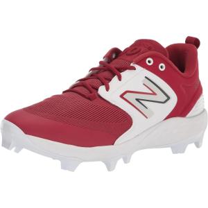 imageNew Balance Mens Fresh Foam 3000 V6 Molded Baseball ShoesTeam CrimsonWhite