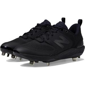 imageNew Balance Mens Fresh Foam X 3000 V6 Metal Baseball ShoesBlackBlack