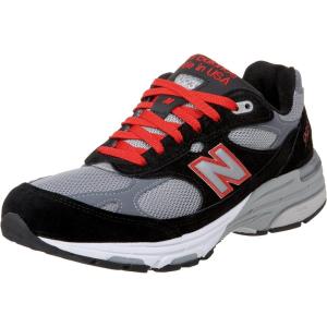 imageNew Balance Mens Made in Us 993 V1 SneakerBlackGreyRed