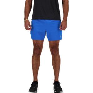 imageNew Balance Mens Rc Short 5quotBlue Oasis