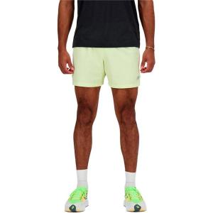 imageNew Balance Mens Rc Short 5quotLimelight