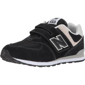imageNew Balance UnisexChild 574 V1 Evergreen Hook and Loop SneakerBlackGrey