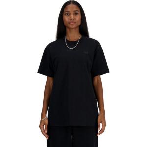 imageNew Balance Womens Athletics Jersey TShirtBlack