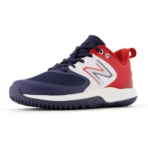 imageNew Balance Womens Fresh Foam Velo V3 Turf TrainersRedWhiteBlue