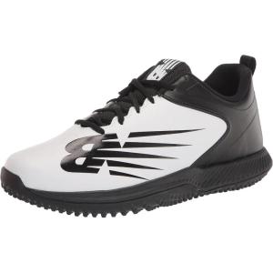 imageNew Balance Womens Fuse V3 Metal Pitch Softball ShoeWhiteBlack