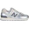 imageNew Balance Womens 574 V2 SneakerMetallic SilverArtic Grey