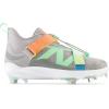 imageNew Balance Unisex Adult FuelCell Lindor V2 Metal Baseball ShoesTeam Away GreyNeon DragonflyElectric Jade