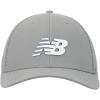 imageNew Balance Adult Unisex 6 Panel Lightweight Adjustable Stretch Running Workout Trucker HatGray