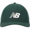 imageNew Balance Adult Unisex 6 Panel Lightweight Adjustable Stretch Running Workout Trucker HatGreen