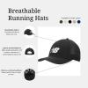 imageNew Balance Adult Unisex 6 Panel Lightweight Adjustable Stretch Running Workout Trucker HatNavy