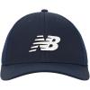 imageNew Balance Adult Unisex 6 Panel Lightweight Adjustable Stretch Running Workout Trucker HatNavy