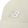 imageNew Balance Adult Unisex 6 Panel Lightweight Adjustable Stretch Running Workout Trucker HatSand