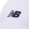 imageNew Balance Adult Unisex 6 Panel Structured StretchFit Performance Running Workout Gym HatWhite