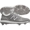 imageNew Balance Mens 4040 V5 Metal Baseball ShoeGreyWhite