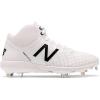 imageNew Balance Mens 4040 V5 Metal Baseball ShoeWhite