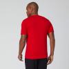imageNew Balance Mens Essentials Stacked Logo TeeTeam Red Inline