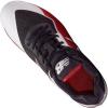 imageNew Balance Mens L4040v4 Metal Baseball ShoeBlackRedWhite