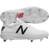 imageNew Balance Mens L4040v4 Metal Baseball ShoeSynthetic White